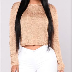 Small Metallica Fashion Nova Sweater